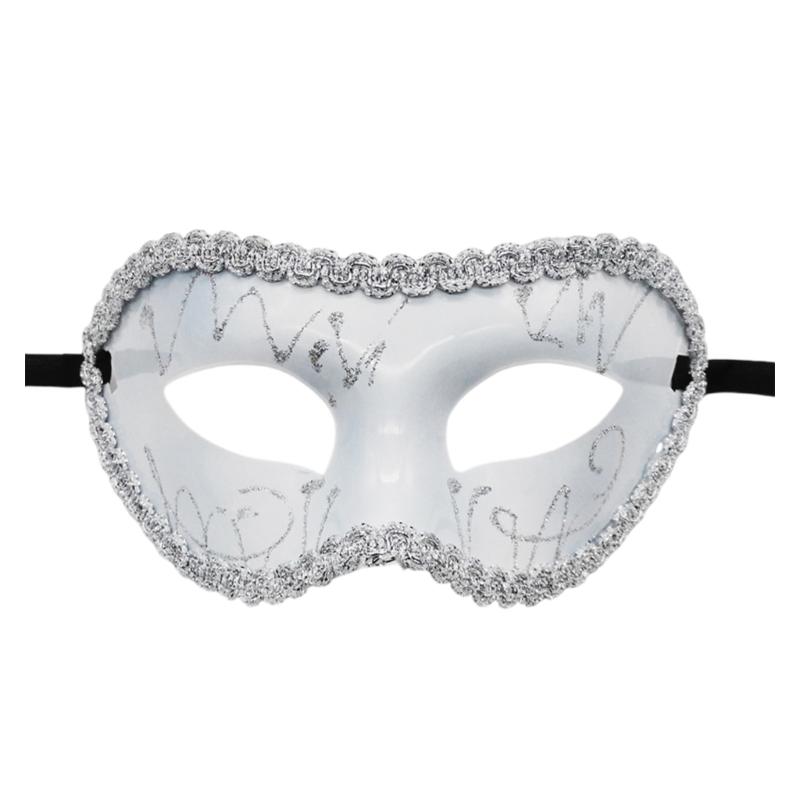 Hand Painted Mask Masquerade Mask Halloween Mask Masquerade Eye Mask For Men Women Halloween Costume Accessory