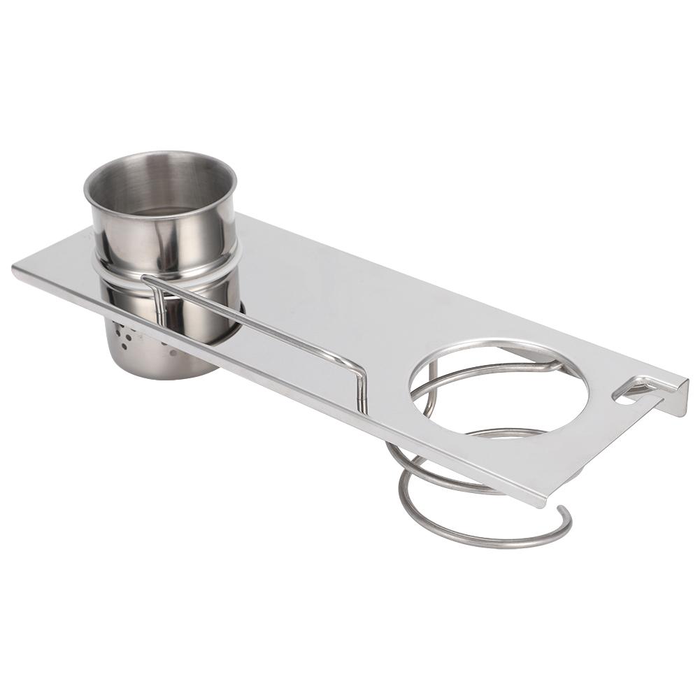 Nástěnný úložný organizér na fén Stojan Držák Věšák na koupelnu Salon Kadeřnický nástroj