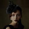 British Styles Women's Fascinator Beautiful Linen Brida Headwears Delicate Hat Adornment For Stylish Appearance