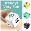 15/20/30/60 min Cube Timer Time Management Reminder Timer Durable Kitchen Timer  Exam Preparation