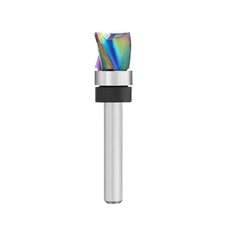 

Multifunctional Woodworking Cutter 3 Flute 1/4 Shank Multiple Size For Detailed Carving & Trimming Stable Wood Machining
