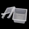 1 Pcs Plastic Transparent Reptiles Living Box Reptile Terrarium Ideal Habitat for Scorpion spider Ants Chameleon Lizard