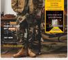 Men's Retro Herringbone Workwear Jacket - American Style, Heavyweight, Spring/Autumn