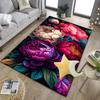 Floral Elegance In Bloom Office Rug Chair Mat, Entryway Carpet, Suitable for Front Door, Bedroom, Living Room, Desk, Holiday Gift