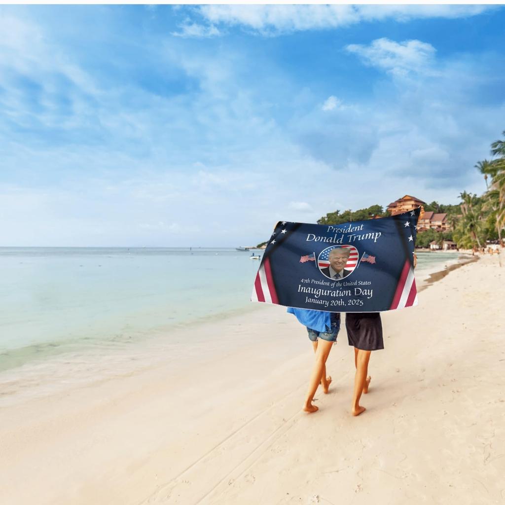 Dzień Inauguracji 47. Prezydenta Stanów Zjednoczonych Flaga 3x5 stóp Flaga Zewnętrzna Baner Zewnętrzny