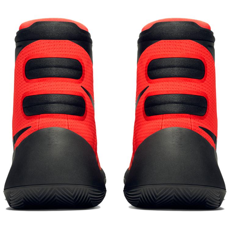 Nike Hyperdunk 2015 Comfortable Lightweight Shock Absorption Non-Slip Wear-Resistant High-Top Basketball Shoes Men Sneaker Red Black 749562-600