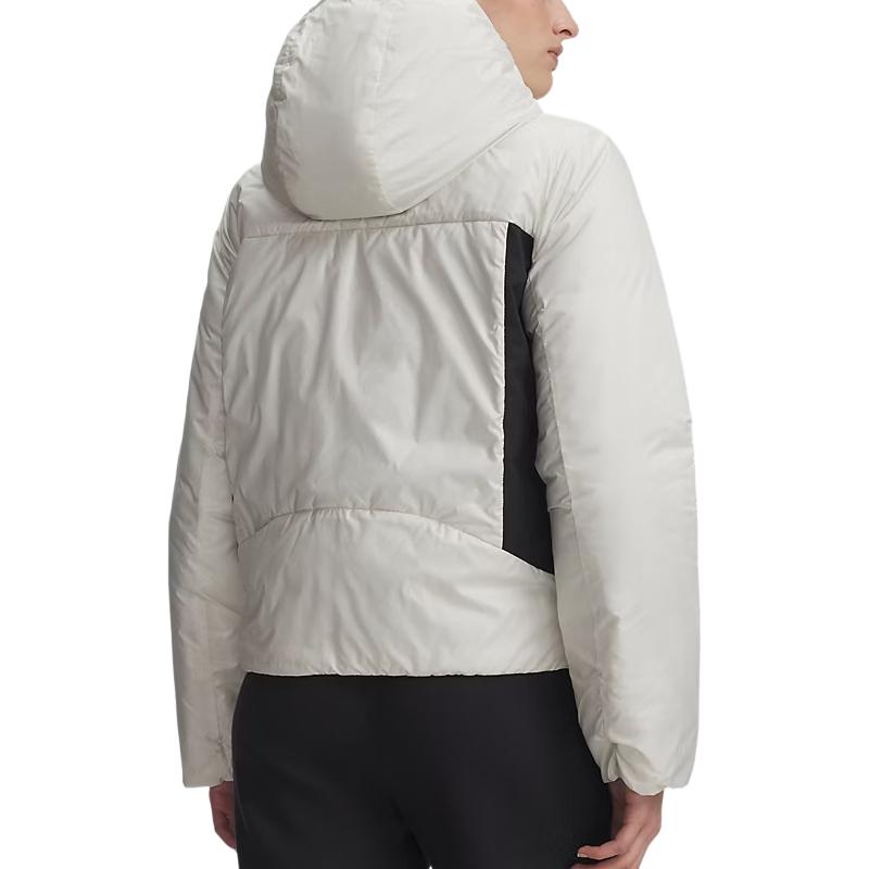 Women's Under Armour Jackets Women's Stone Color Hooded (Non-detachable) Moderate
