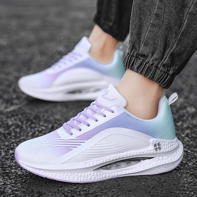 Running shoes women's shock-absorbing soft sole comfortable and lightweight sports shoes gym special lightweight indoor silent running shoes skip