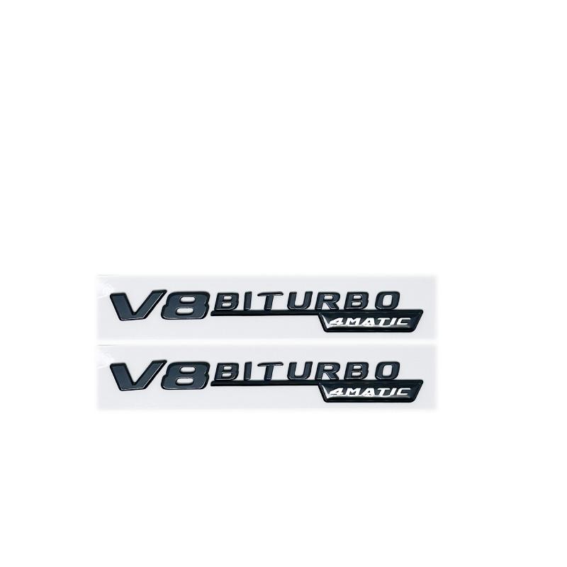 Lettere 2017 GLE43 GLE53 GLE63 GLE63S V8 Biturbo 4matic+ Emblema per Mercedes Benz AMG Car Side Trunk Rear W166 W167 Logo Adesivo