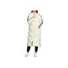 Adidas Neo Pure Color Logo Print Zip-Up Hooded Down Jacket Women Outerwear White HN9865