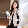 Spring Fashion Elegance Women's Suit Jacket Office Work Wear Coat