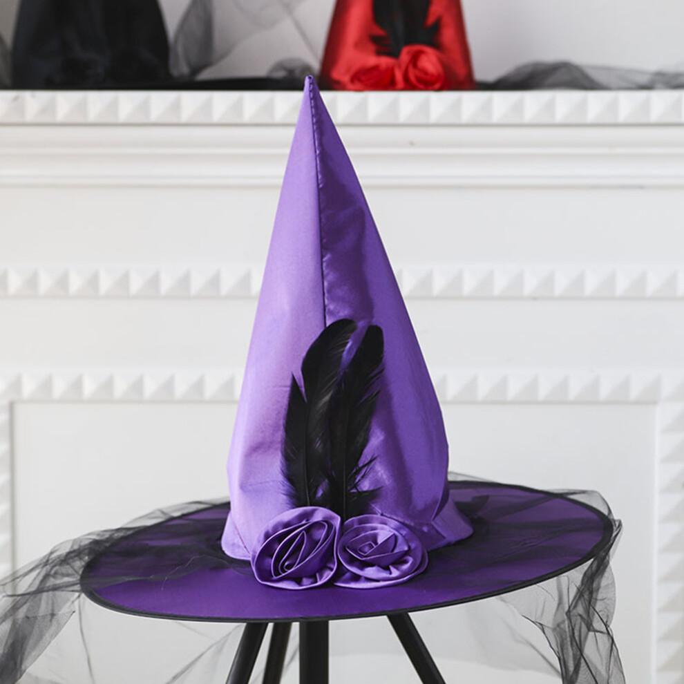 Halloween Witch Hat Compatible with Party,Witch Hats ,Women's Witch Hats A