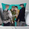 19 Days Anime Pillow Case Square Pillow Bedroom Sofa Leisure Comfort Cushion Car Living Room Home Decoration