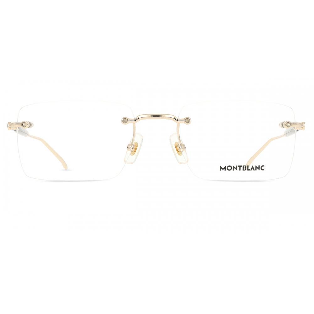 

Montblanc Mb0411o Asian Fit 002 Men Eyeglasses 55-19-145