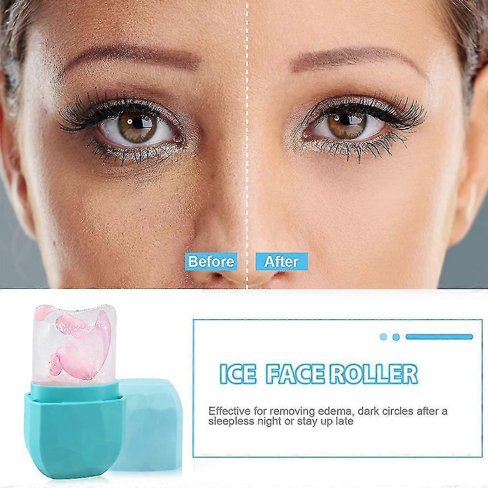 Ice Roller For Face And Eye, Gua Sha Face Massage, Facial Ice Roller