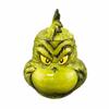 Weihnachts-Hochwertige Schildkröte Keramik Grünhaariger Grinch Maske Süßigkeitenglas Seltsames Seltsames Aufbewahrungsglas