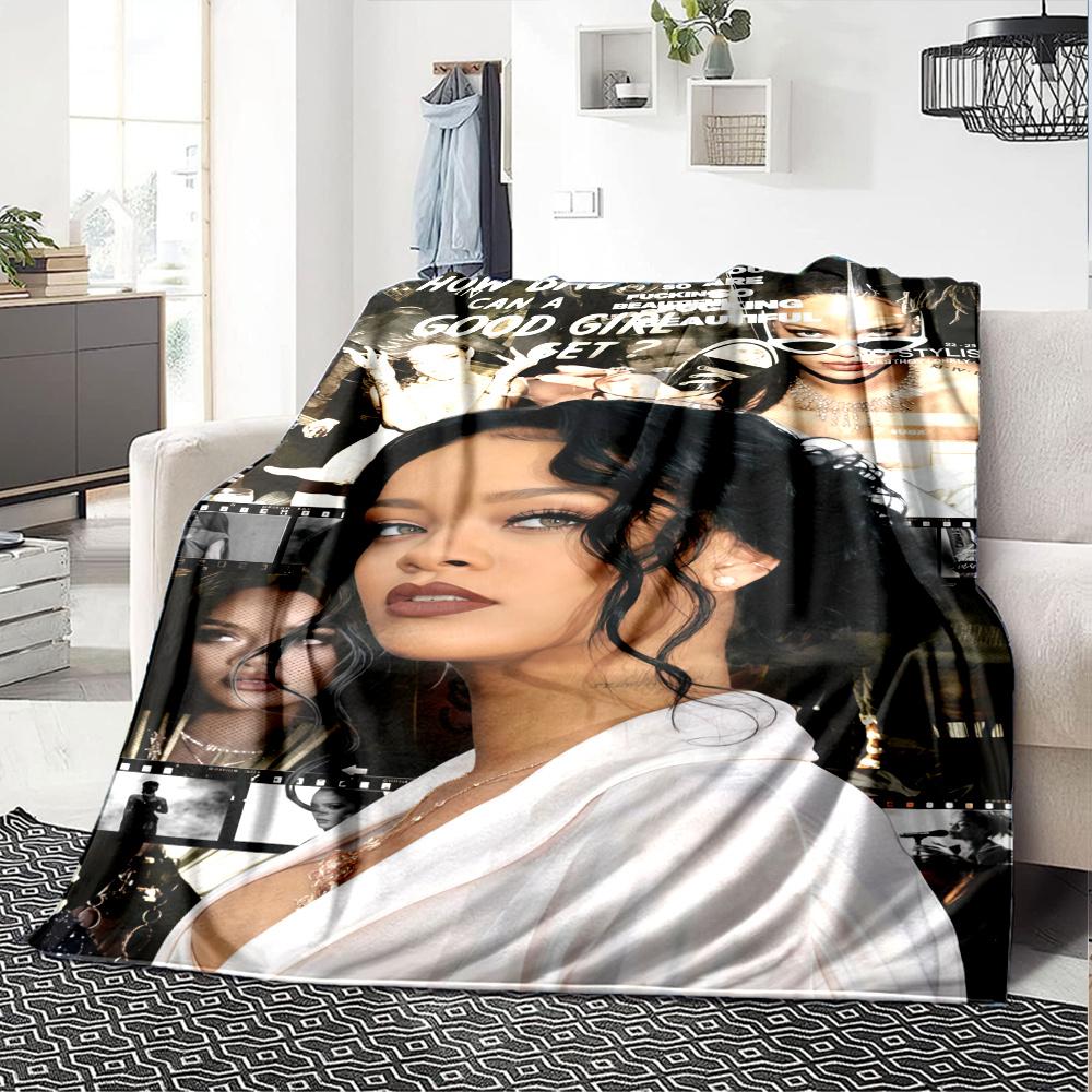 Rihanna Blanket, High quality Comfortable for All Seasons, Home Decor, Warmth and Comfort