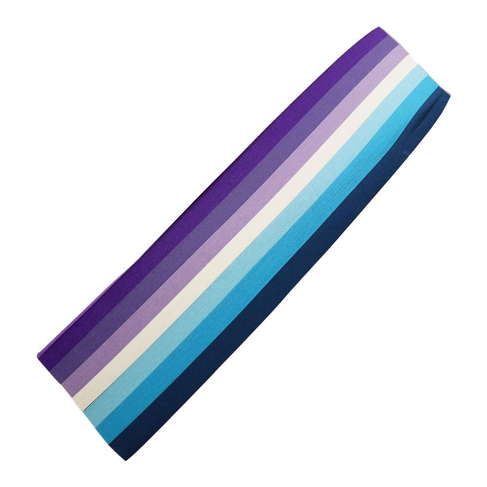 540 Blatt Origami-Sterne-Papierstreifen, 27 Farben, Faltpapier, bunt, doppelseitig, Glücksstern-Origami, DIY-Handkunst, Heimdekoration