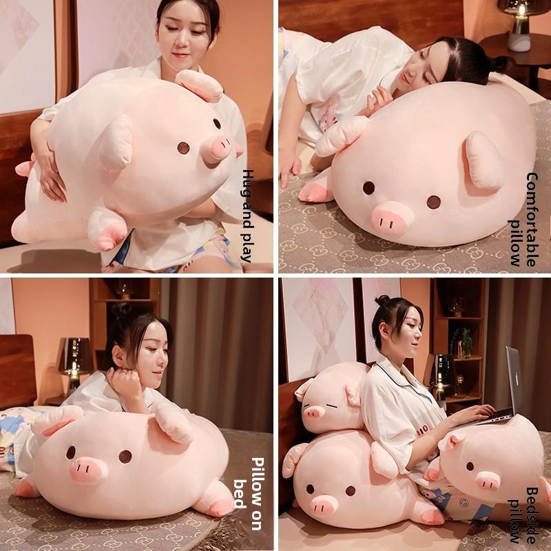 Super Soft, Big, Cuddly Pig Plush Toy for Girls, Perfect for Sleeping and As A Decorative Pillow
