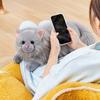 Realistisk katt gosedjur Livsliknande gosedjur Kattdocka Mjuk fluffig katt Kudde Gåva för vuxna Barn Ungdomar