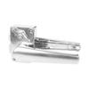 1Pcs Door Lock With Reverse Lock Silver For RV Camper Kitchen Motorhome Toilet