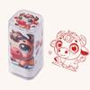 DIY Painting Zodiac Stamps Dragon Monkey Animals Figure Stamps  Scrapbooking Supplies