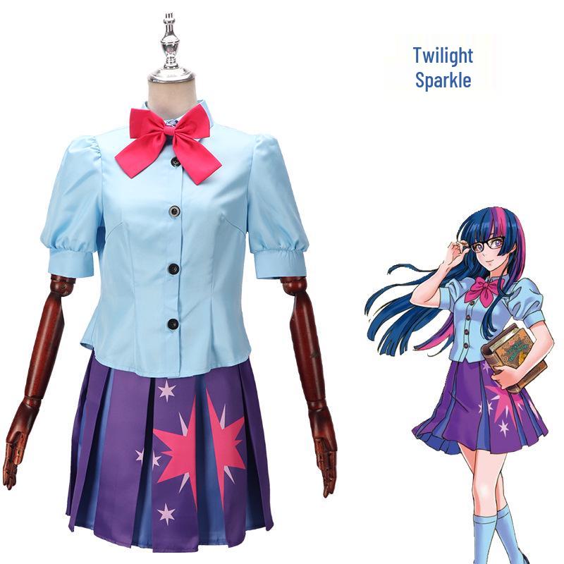 My Little Pony Rainbow Dash and Twilight Sparkle Cosplay Costume for Girls