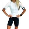 Unisex Cycling Jersey Shorts Set Breathable Quick-Dry Mountain Road Bike Apparel Sportswear