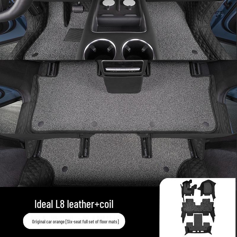 Ideal L8 Trunk Mat: Full Coverage Tail Box Liner for Car Interior Modification