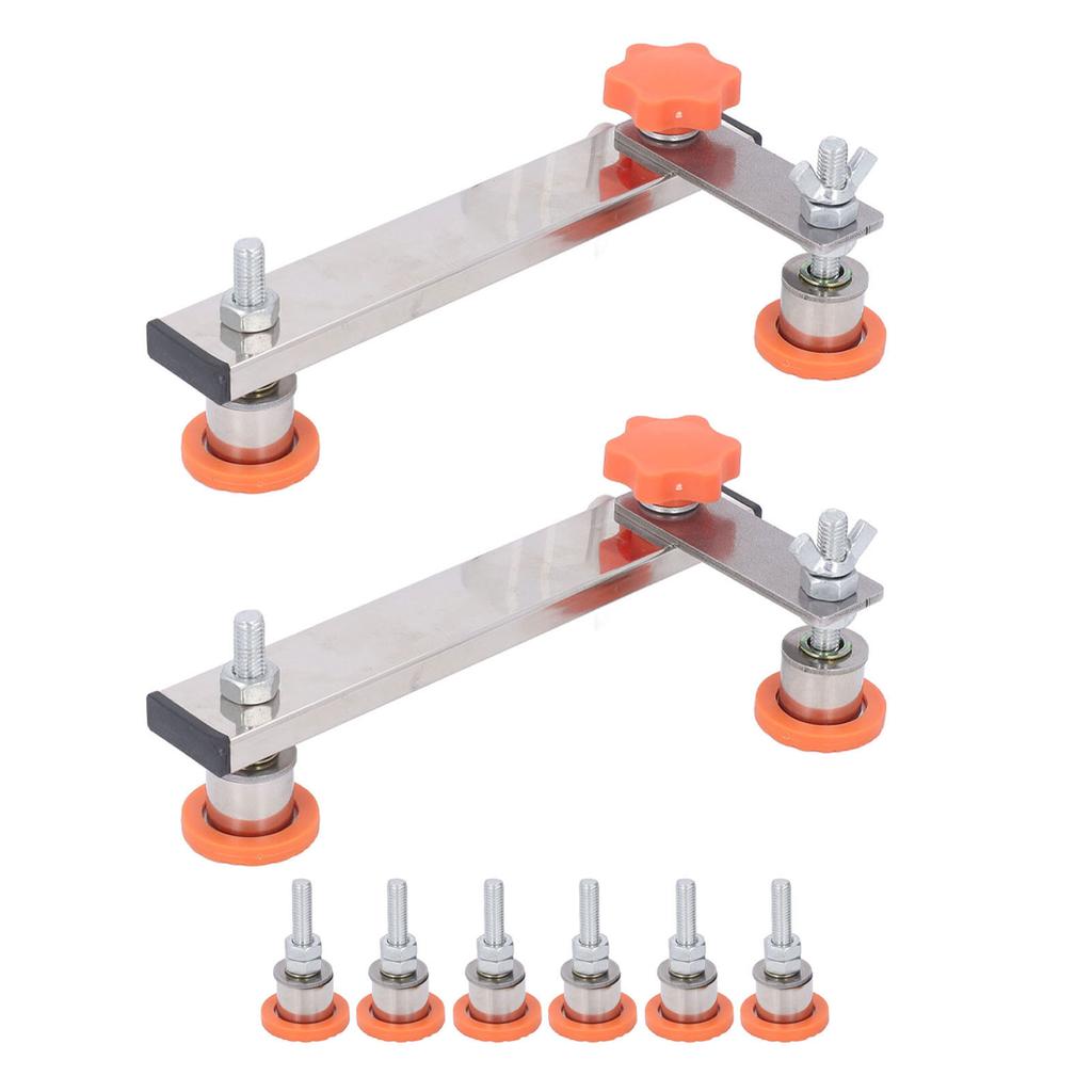 Cutting Machine Fixed Bracket 6 Anti Slip Rubber Foot Pads 2 Arms Shock Absorption Cutting Machine