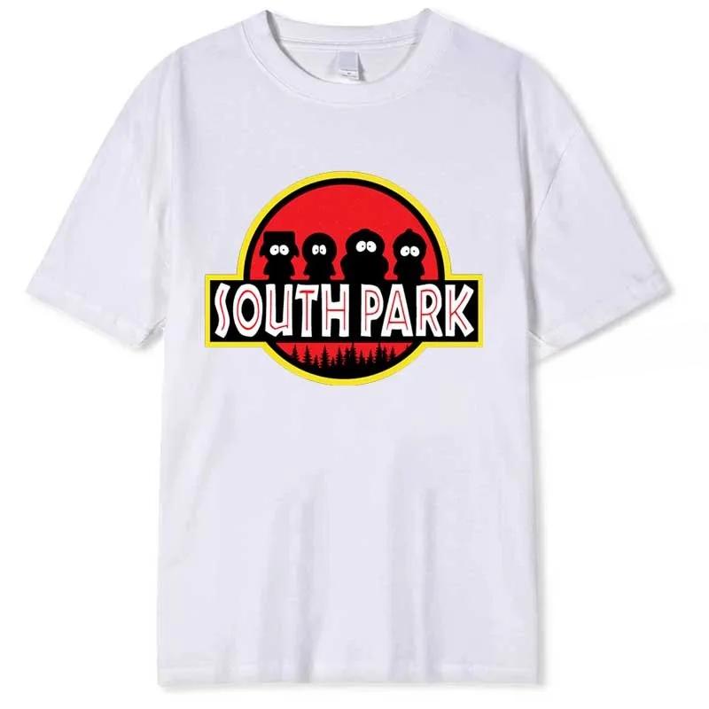 South Park T-Shirt Summer Tops Anime Clothes Funny Costumes Mens Graphic T-shirts Anime Casual and Fashionable Everyday Outfits