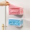 Plastic Disposable Mask Holder Free-punching Tissue Box Practical Mask Box  Home
