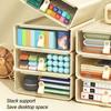 Transparent Material Drawer Storage Box Large Capacity Stackable Storage Bins  Home
