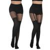 New Goth Style Fishnet Stockings Web Sexy Thigh High Stocking Sweater Socks Pantyhose