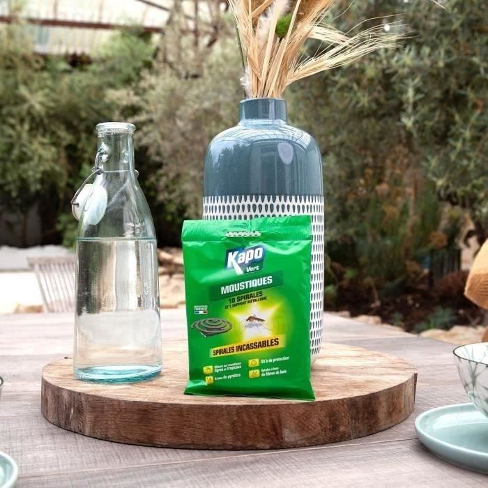 Kapo spirale antimoustique extérieur incassables - 6 gr x10