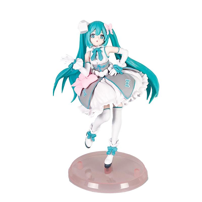

Hatsune Pvc Miku Toy Doll Model Desktop Decoration Children Gifts Christmas