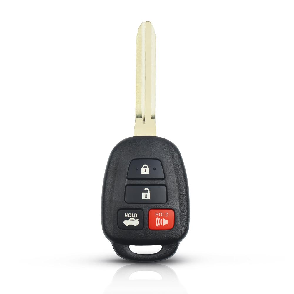 3/4 Buttons HYQ12BDM/HYQ12BEL 314.4Mhz G/ H Chip Remote Car Key Fob for Toyota Camry Corolla Prius C RAV4 2013-2019