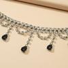 Meier Sparkling Diamond Multi-layer Tassel Necklace - Fashionable Vintage Court Style Statement Necklace