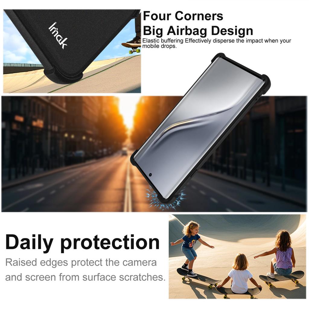 For Tecno Camon 40 Pro 4G Phone Case IMAK Shock-resistant Soft Case
