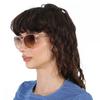 Calvin Klein Ladies Sunglasses Ck19536s 270 55 Brown Gradient Cat Eye Multi