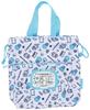 Skater Diaper Drawstring Bag with Wipe Pocket Doraemon Sanrio I'm KBOPC1-A
