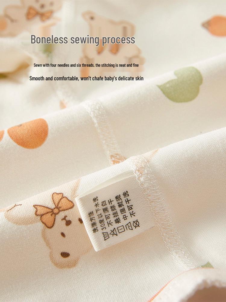 Pure Cotton Long Sleeve Infant Romper - Spring, Autumn & Winter Bodysuit