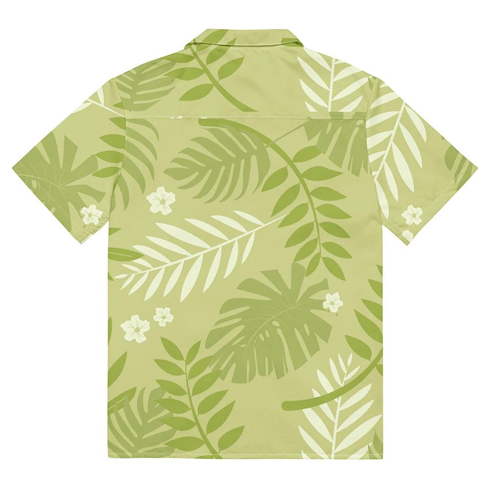 Zoo Nick Fox Cosplay Button-Down Grünes Hemd Unisex Streetwear Locker Lässig Herren Damen Kleidung Kurzarm Hawaii Mode Hemden