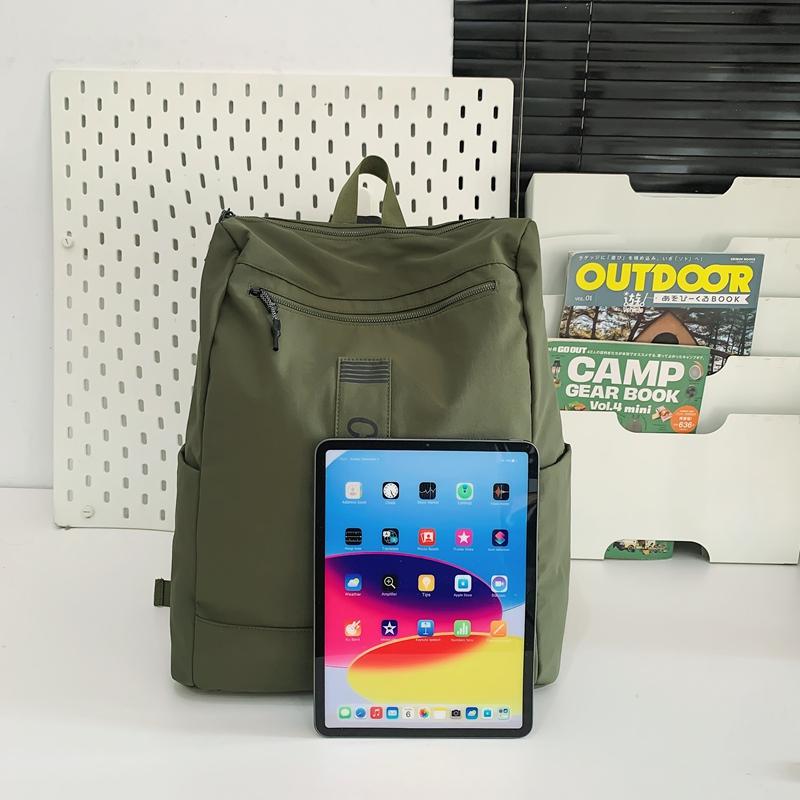 Men Large Capacity Backpack Middle School Student Schoolbag Women Outdoor Lightweight Travel Backpack