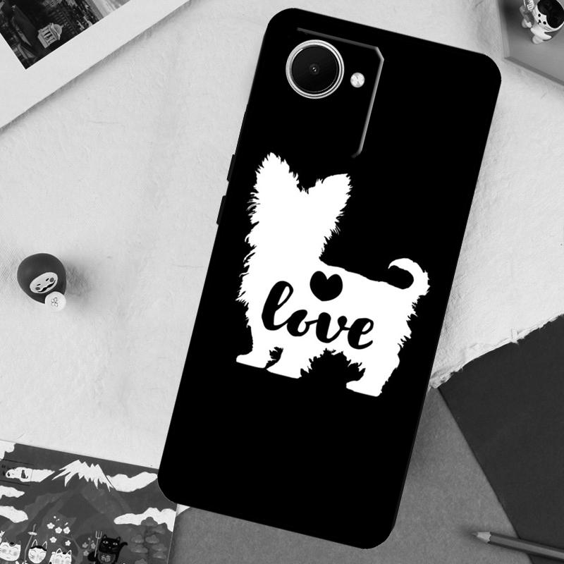 

Yorkshire Terrier Dog For Realme 14 Pro Plus 13 10 11 12 GT 6 5 6T GT7 Pro C61 C55 C53 C51 C21Y C25S C67 C75 Case Realme C55