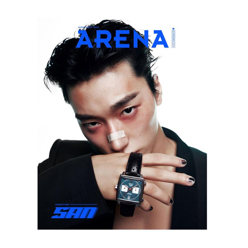 [PRÉCOMMANDE] Arena Homme+ F Type Août 2025 (Couverture: San d'ATEEZ)