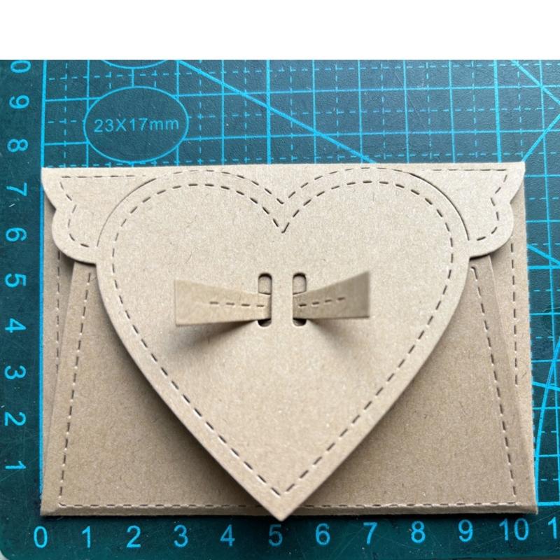 Sturdy Carbon Steel Envelope Craft Die for Craft Cards Labels and Scrapbooking