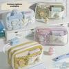 Soft Girl Pencil Case - Large Capacity, Gentle Lazy Style for Students