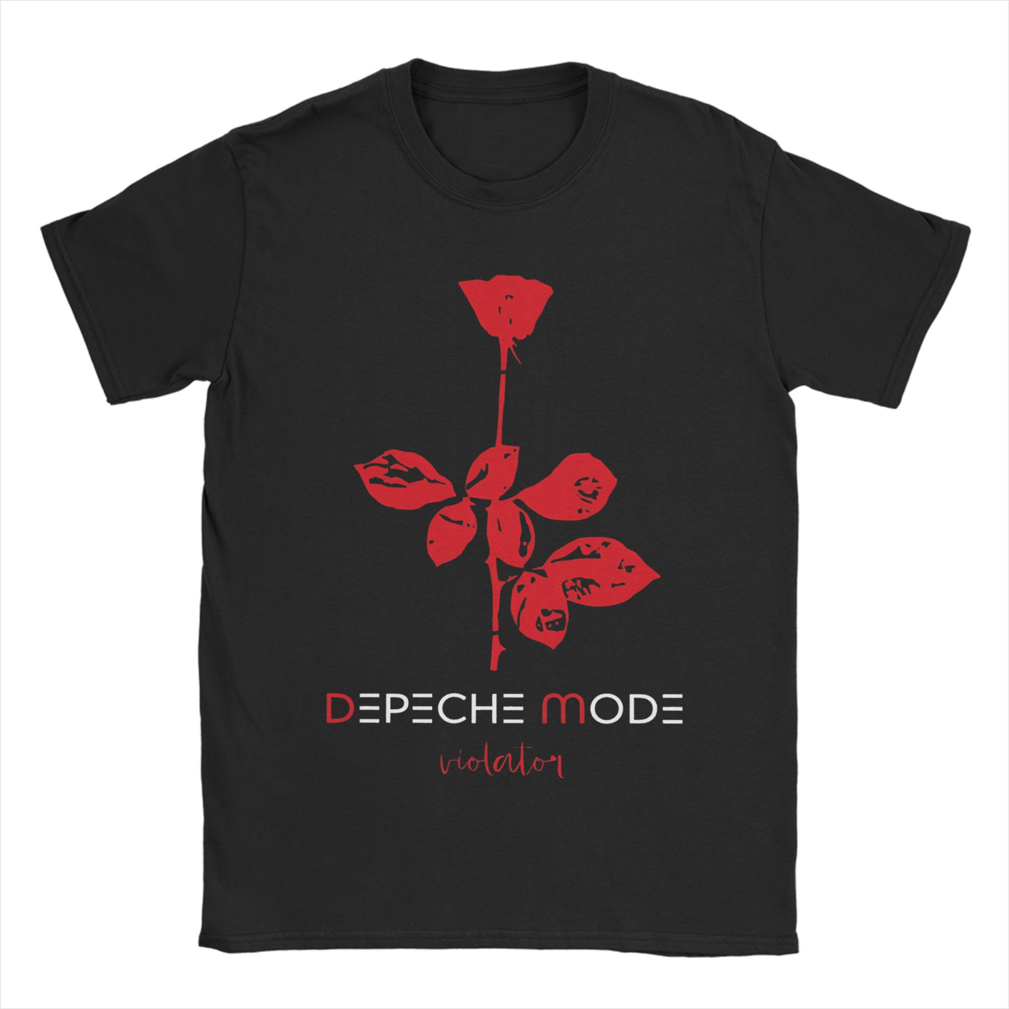 

Depeche Modes Men T Shirts Live Tour Casual Tees Short Sleeve Crew Neck T-Shirt Pure Cotton 6XL Tops XL