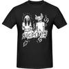 ARKJONVH Men's Suicide Music Boys Patterned Pure Cotton T-Shirt, Breathable and Elastic Casual Tee(3)